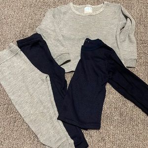 Grey and Dark blue thermals
